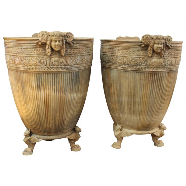 Pair_of_Monumental_Italian_Beaux-Arts_Footed_Planters slide0
