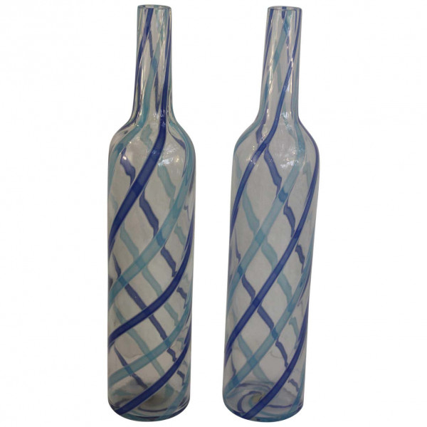 Pair_of_Fratelli_Toso_Murano_Blue_Aqua_Stripe_Ribbons_Italian_Art_Glass_Decanter slide0