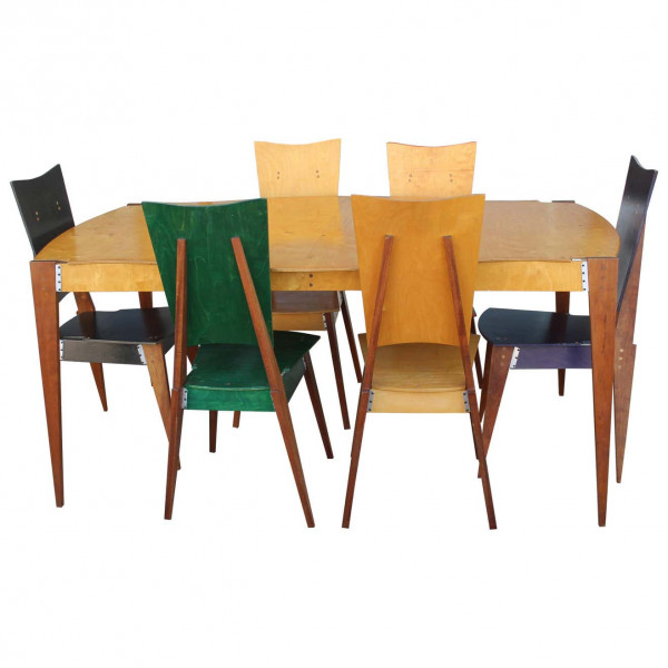 Dining_Set,_Six_Chairs_and_Table_by_Randy_Castellon,_Maker_Studio slide0