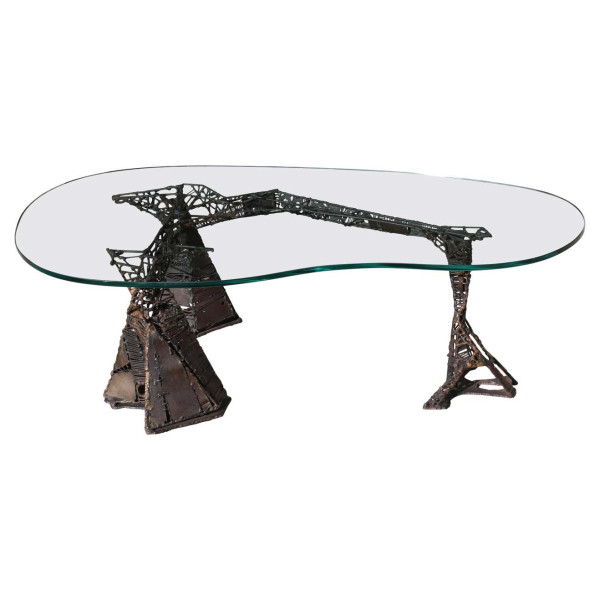 Stunning_Brutalist_Steel_and_Wire_Architectural_Cocktail_Table slide0