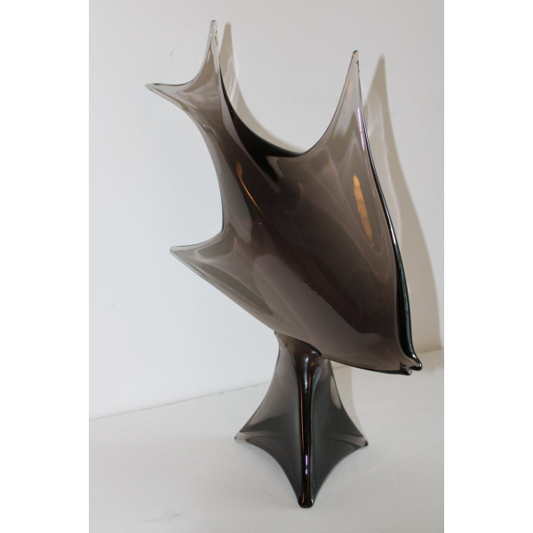 Murano_Smoked_Glass_Fish_Sculpture_by_Licio_Zanetti slide1