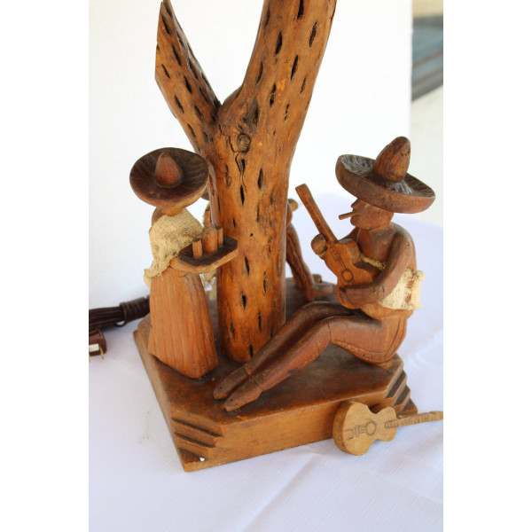 Saguaro_Cactus_Folk_Art_Lamp,_Musicians slide3